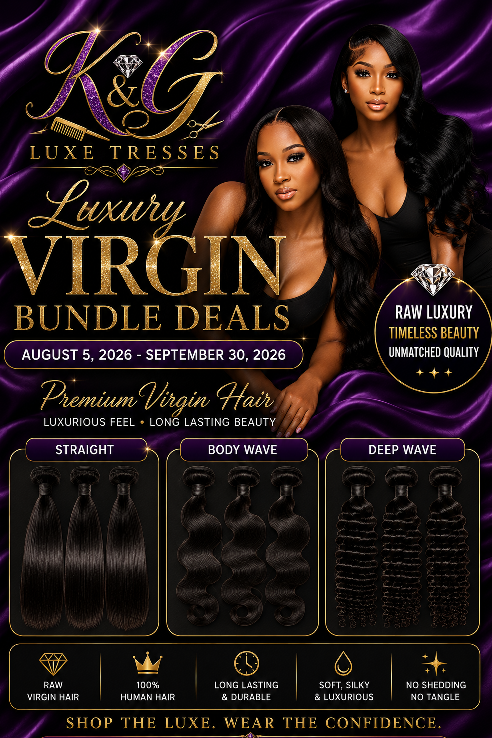 Virgin Hair Bundle DEALS